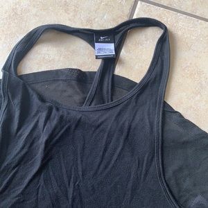 Nike tank with mesh back